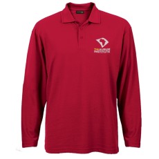 Gents Pique Knit Long Sleeve Golfer